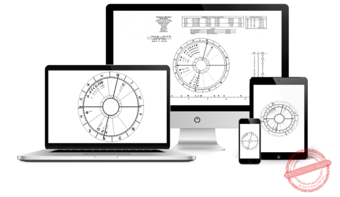 astrology software on diferent devices